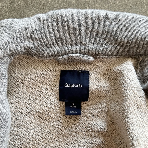 🌾 GAP KIDS Girls Cotton Jacket Sweatshirt Sweater size S - Picture 6 of 7